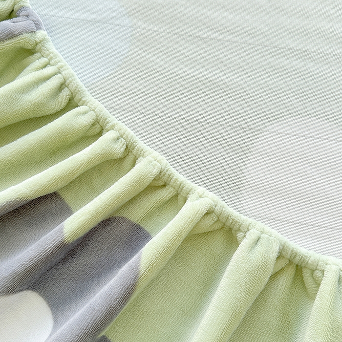 91家纺网 家纺一手货源 找家纺 家贝爱 2025新款高克重加厚牛奶绒床笠单床笠床笠单品 倾城