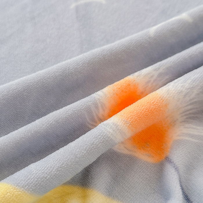 91家纺网 家纺一手货源 找家纺 家贝爱 2025新款高克重加厚牛奶绒床笠单床笠床笠单品 情人草灰