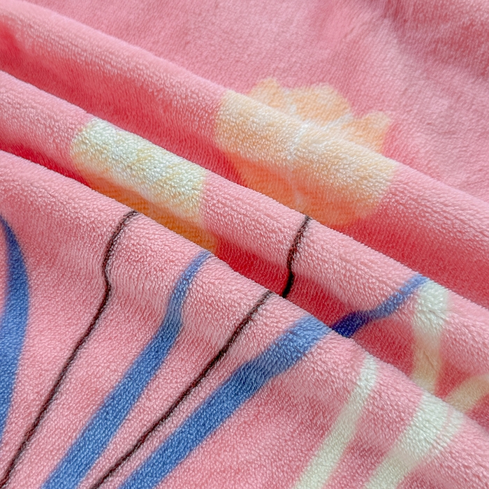 91家纺网 家纺一手货源 找家纺 家贝爱 2025新款高克重加厚牛奶绒床笠单床笠床笠单品 花开浪漫