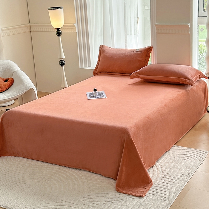 91家纺网 家纺一手货源 找家纺 （总）宇彬家纺 2025新款母婴级牛奶绒婴儿绒刺绣四件套