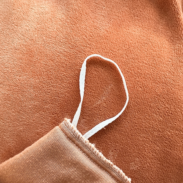 91家纺网 家纺一手货源 找家纺 宇彬家纺 2025新款母婴级牛奶绒婴儿绒刺绣四件套 M款 艾玛橙-香槟