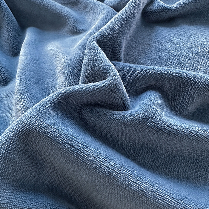 91家纺网 家纺一手货源 找家纺 宇彬家纺 2025新款母婴级牛奶绒婴儿绒刺绣四件套 M款 宾利蓝-香槟