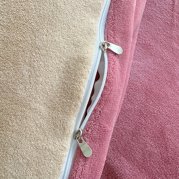 91家纺网 家纺一手货源 找家纺 宇彬家纺 2025新款母婴级牛奶绒婴儿绒刺绣四件套 M款 奶油粉-香槟