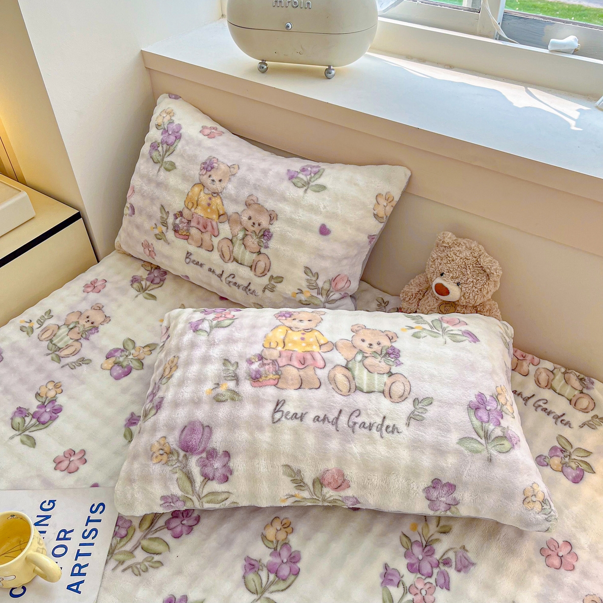 91家纺网 家纺一手货源 找家纺 （总）慕梵家居 2025新款泡泡绒枕套泡泡兔绒床罩枕套外贸可以定做尺寸单品枕套枕套单件