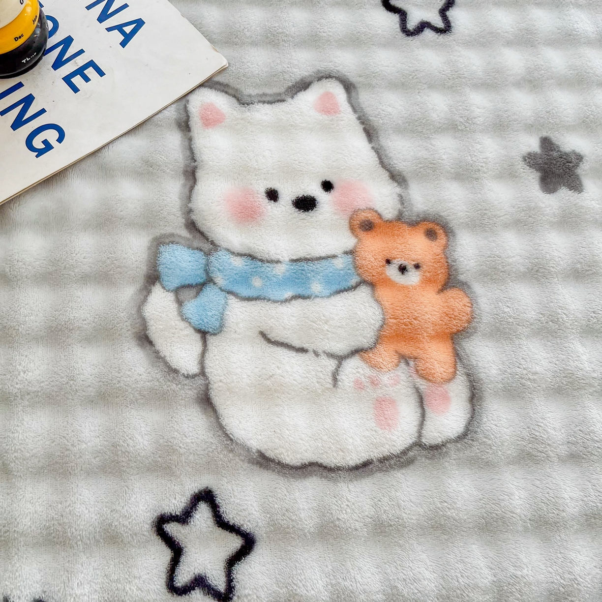 91家纺网 家纺一手货源 找家纺 慕梵家居 2025新款泡泡绒枕套泡泡兔绒床罩枕套外贸可以定做尺寸单品枕套枕套单件 幸运狗