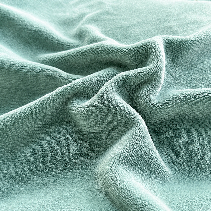 91家纺网 家纺一手货源 找家纺 宇彬家纺 2025新款母婴级牛奶绒婴儿绒刺绣四件套 M款 炫彩绿-香槟