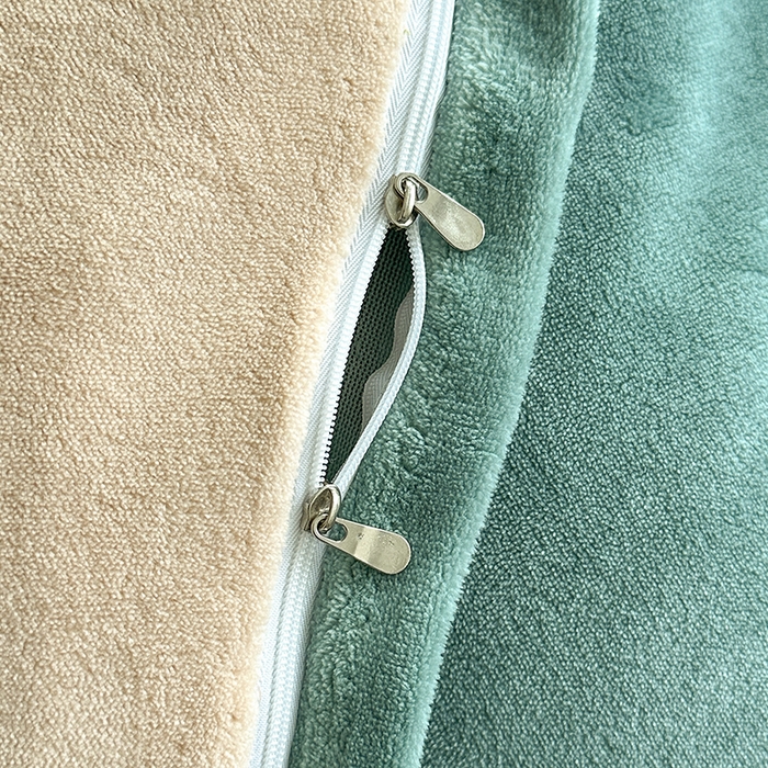 91家纺网 家纺一手货源 找家纺 宇彬家纺 2025新款母婴级牛奶绒婴儿绒刺绣四件套 M款 炫彩绿-香槟