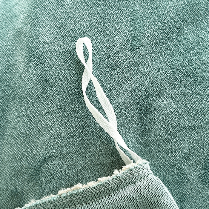 91家纺网 家纺一手货源 找家纺 宇彬家纺 2025新款母婴级牛奶绒婴儿绒刺绣四件套 M款 炫彩绿-香槟