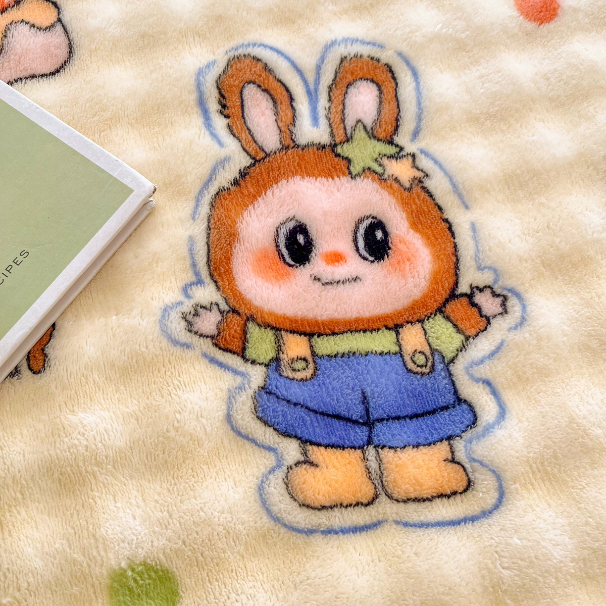 91家纺网 家纺一手货源 找家纺 慕梵家居 2025新款泡泡绒枕套泡泡兔绒床罩枕套外贸可以定做尺寸单品枕套枕套单件 潮玩布布-米