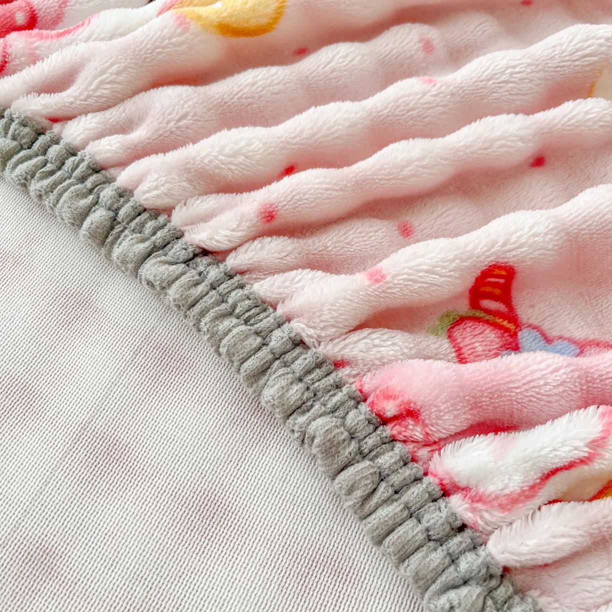 91家纺网 家纺一手货源 找家纺 慕梵家居 2025新款泡泡绒枕套泡泡兔绒床罩枕套外贸可以定做尺寸单品枕套枕套单件 甜筒女孩