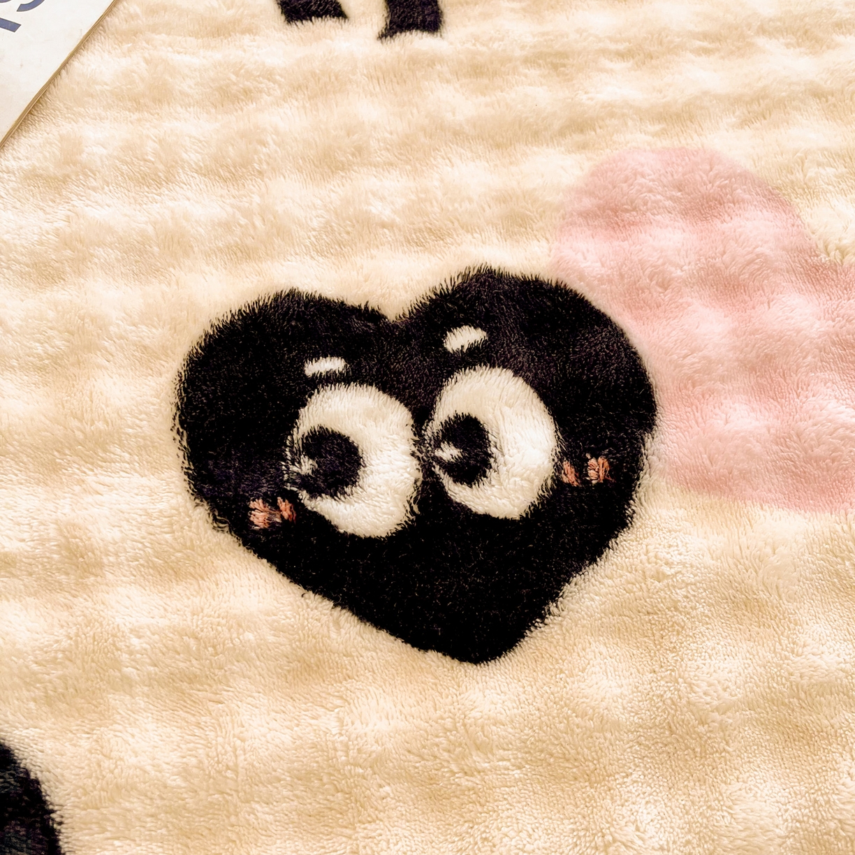 91家纺网 家纺一手货源 找家纺 慕梵家居 2025新款泡泡绒枕套泡泡兔绒床罩枕套外贸可以定做尺寸单品枕套枕套单件 迷你爱心