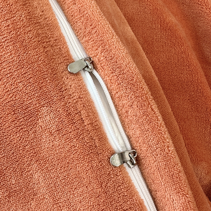 91家纺网 家纺一手货源 找家纺 宇彬家纺 2025新款母婴级牛奶绒婴儿绒刺绣四件套 H-艾玛橙