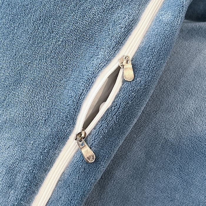 91家纺网 家纺一手货源 找家纺 宇彬家纺 2025新款母婴级牛奶绒婴儿绒刺绣四件套 H-宾利蓝