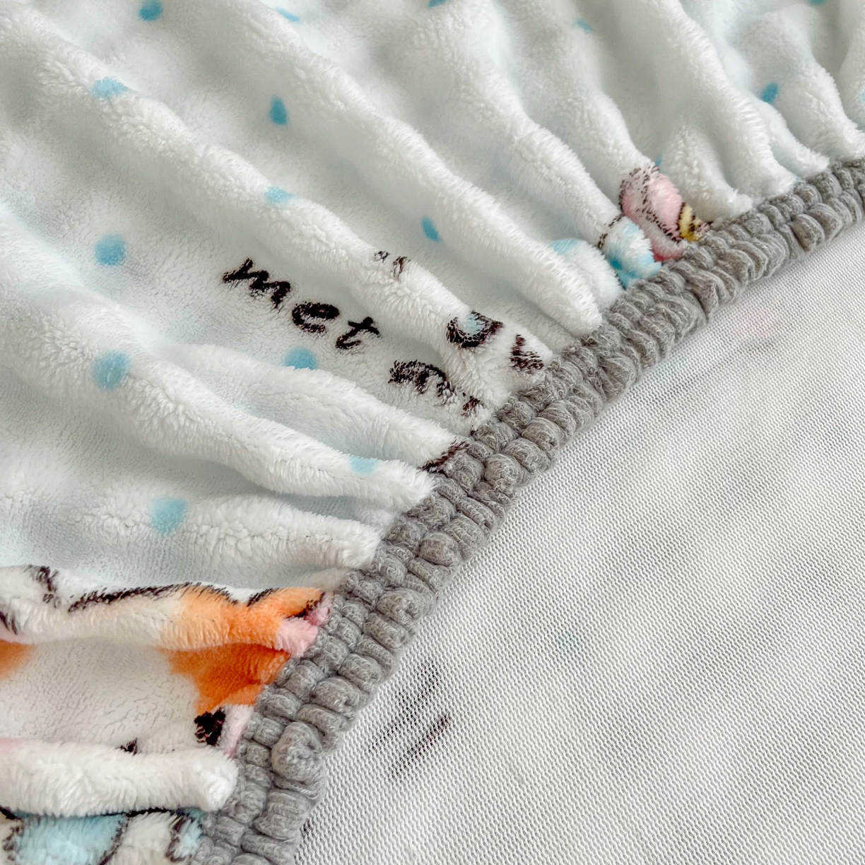 91家纺网 家纺一手货源 找家纺 慕梵家居 2025新款泡泡绒枕套泡泡兔绒床罩枕套外贸可以定做尺寸单品枕套枕套单件 奶瓶萌犬