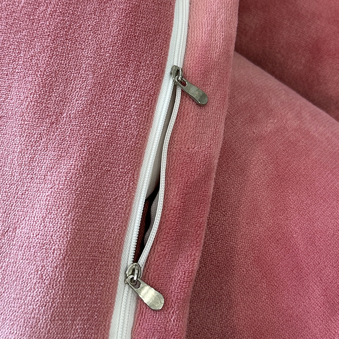 91家纺网 家纺一手货源 找家纺 宇彬家纺 2025新款母婴级牛奶绒婴儿绒刺绣四件套 爱心-奶油粉