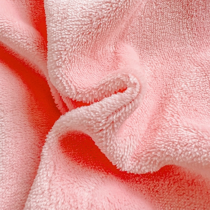 91家纺网 家纺一手货源 找家纺 眷恋家纺 2025新款韩版毛巾绣小蕾丝荷叶边牛奶绒四件套迷你兔+樱桃兔系列 迷你兔-浅粉