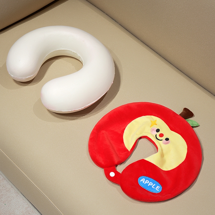 91家纺网 家纺一手货源 找家纺 （总）仟亿莱 2025新款微笑苹果记忆棉U枕头枕芯