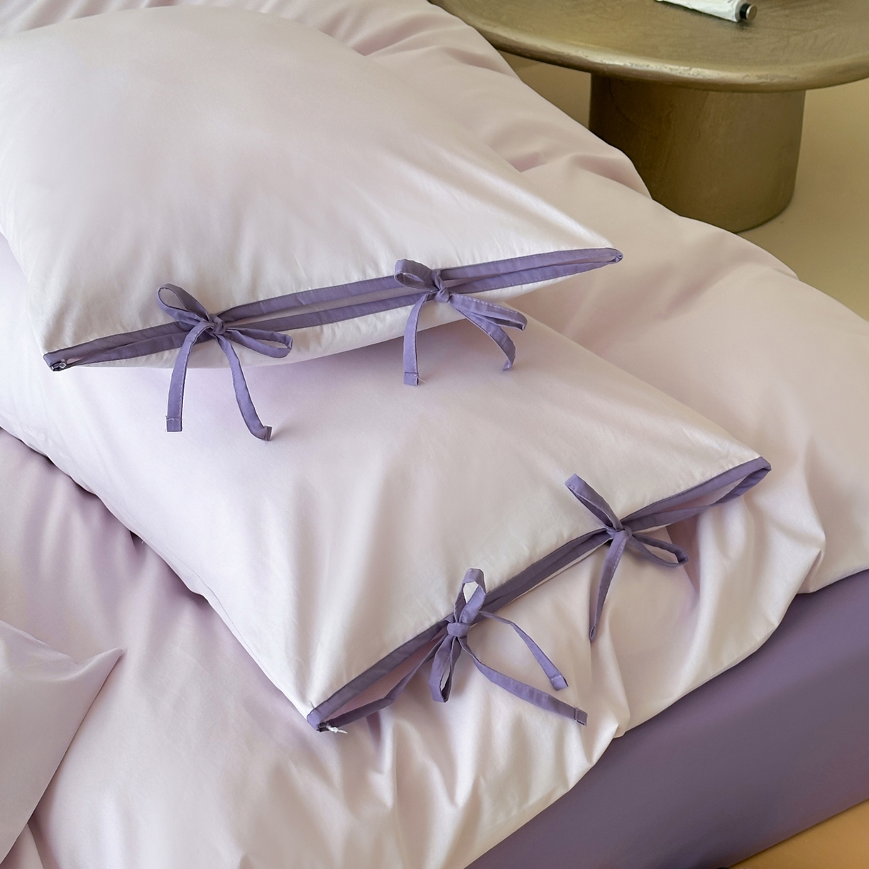 91家纺网 家纺一手货源 找家纺 例外 2025新款40s水洗棉 绑带款系列 多肉葡萄绑带