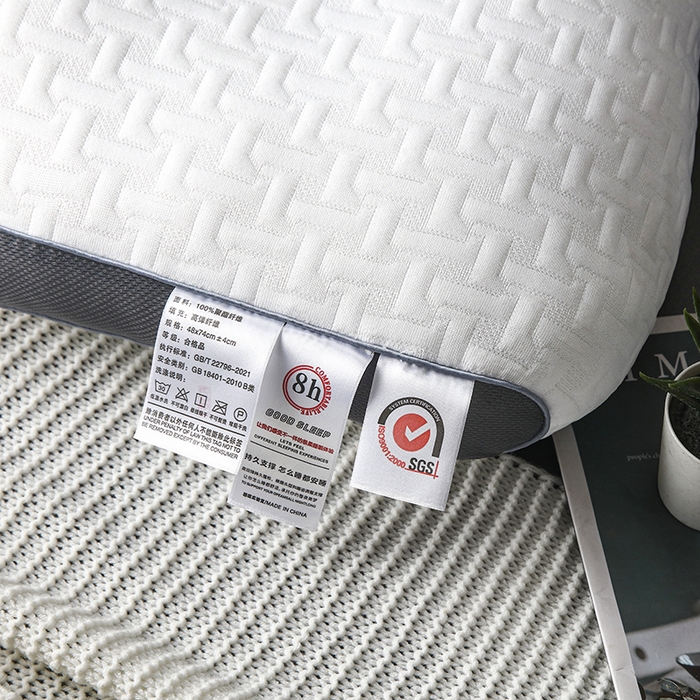 91家纺网 家纺一手货源 找家纺 （总）煌朝家纺  2025新款spa针织棉3D按摩枕助睡眠枕头枕芯