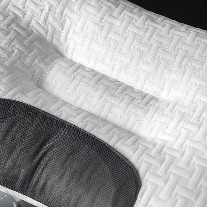 91家纺网 家纺一手货源 找家纺 （总）煌朝家纺  2025新款spa针织棉3D按摩枕助睡眠枕头枕芯