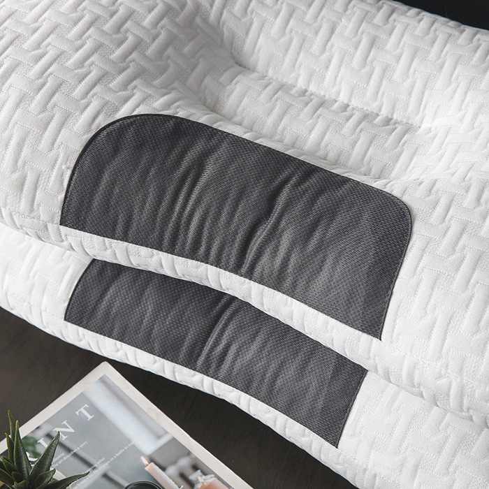 91家纺网 家纺一手货源 找家纺 （总）煌朝家纺  2025新款spa针织棉3D按摩枕助睡眠枕头枕芯