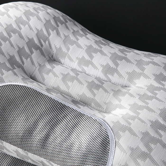 91家纺网 家纺一手货源 找家纺 （总）煌朝家纺 2025新款千鸟格大蜂窝spa枕头枕芯