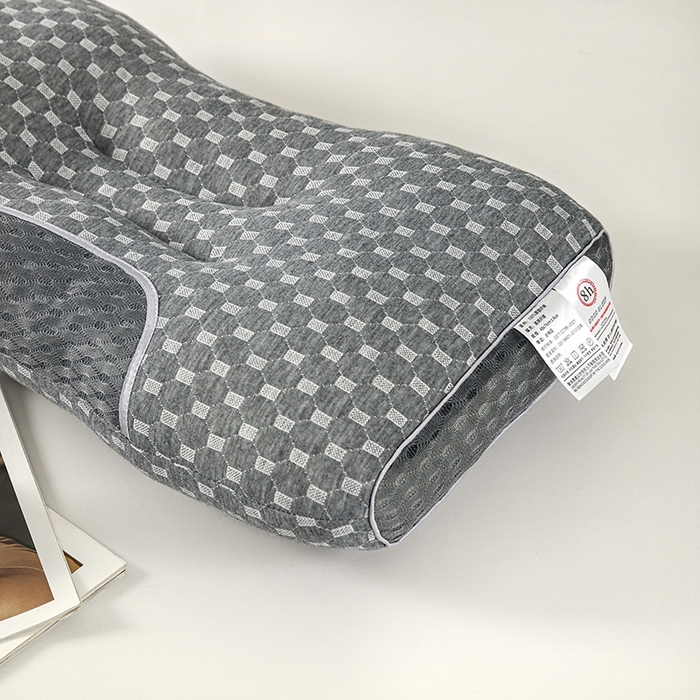 91家纺网 家纺一手货源 找家纺 （总）煌朝家纺 2025新款针织水立方舒适SPA枕枕头枕芯