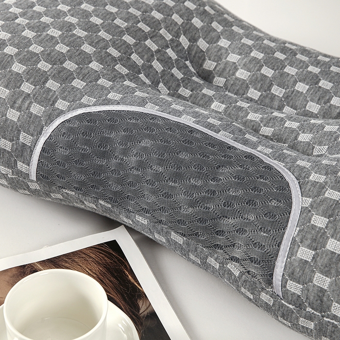 91家纺网 家纺一手货源 找家纺 （总）煌朝家纺 2025新款针织水立方舒适SPA枕枕头枕芯