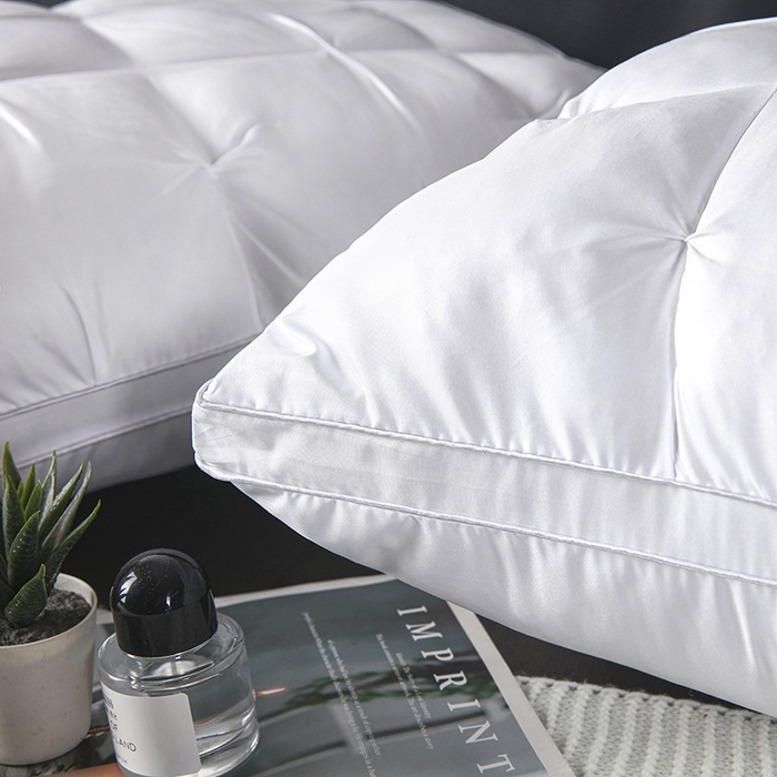 91家纺网 家纺一手货源 找家纺 （总）煌朝家纺 2025新款羽丝绒五星级酒店枕头枕芯