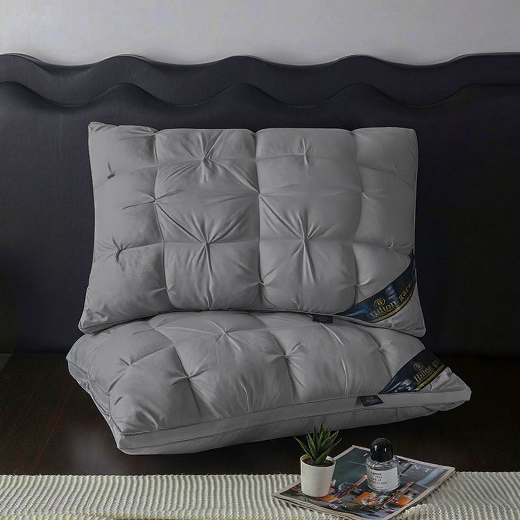 91家纺网 家纺一手货源 找家纺 （总）煌朝家纺 2025新款羽丝绒五星级酒店枕头枕芯