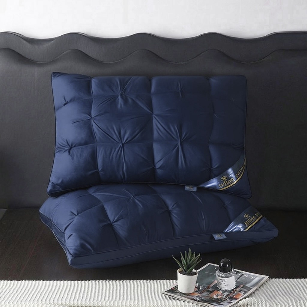 91家纺网 家纺一手货源 找家纺 （总）煌朝家纺 2025新款羽丝绒五星级酒店枕头枕芯