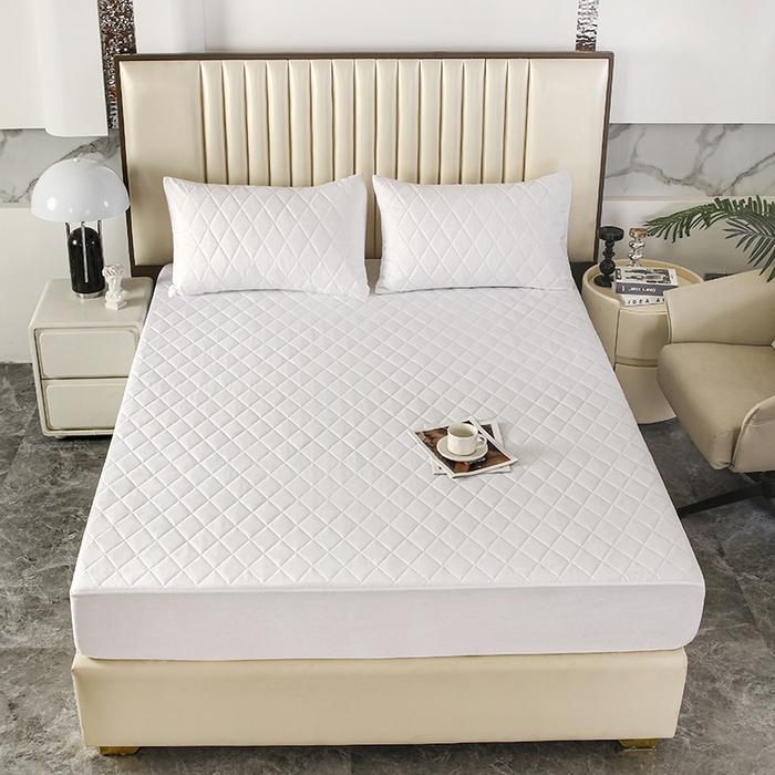 91家纺网 家纺一手货源 找家纺 （总）煌朝家纺 2025新款全棉抗菌夹棉床笠单品床笠床笠单件