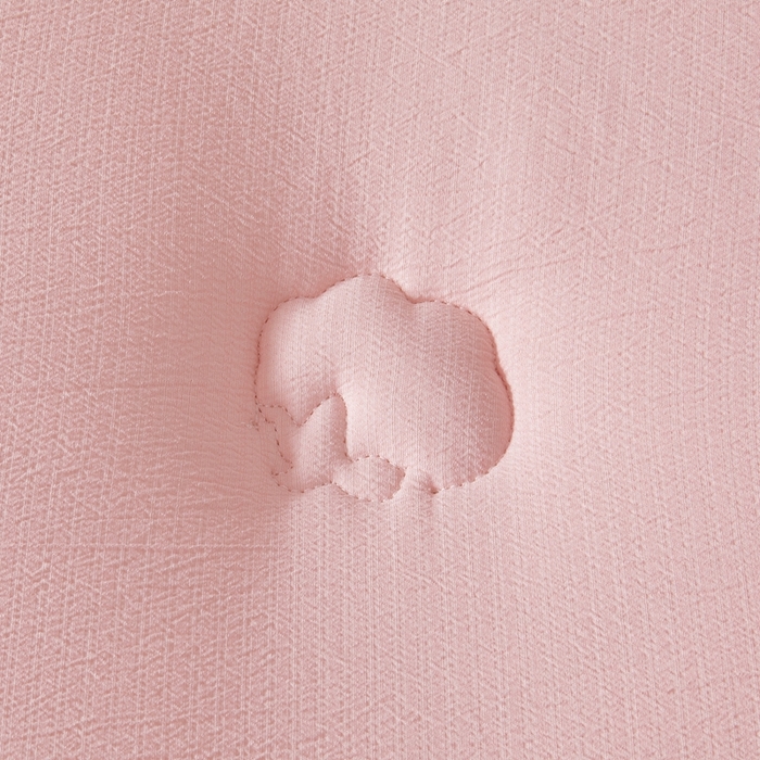 91家纺网 家纺一手货源 找家纺 艾特你 2025新款水洗棉皱皱纱新疆棉花被子被芯 新疆棉-粉色