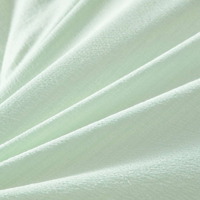 91家纺网 家纺一手货源 找家纺 艾特你 2025新款水洗棉皱皱纱新疆棉花被子被芯 新疆棉-艾绿