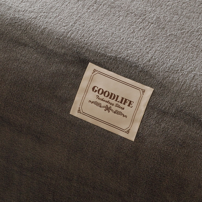 91家纺网 家纺一手货源 找家纺 悦然毛巾被 2025新款300克印花牛奶绒盖毯休闲毯素色毛毯毯子 深灰