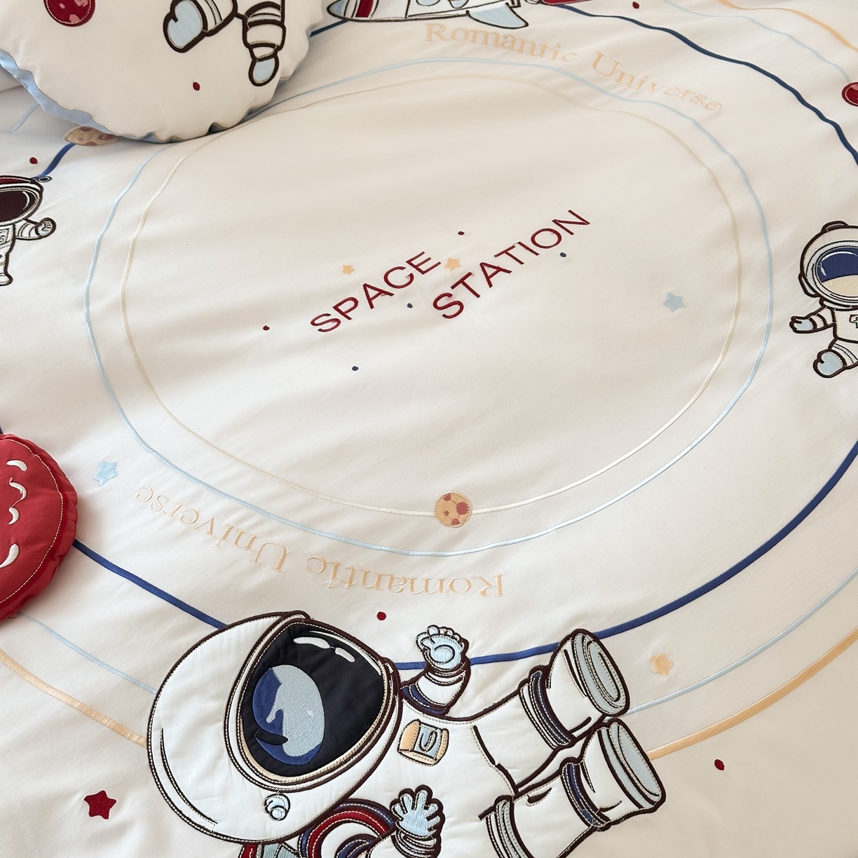 91家纺网 家纺一手货源 找家纺 （总）西西家居 2025新款100s长绒棉纯棉四件套-星河灿烂