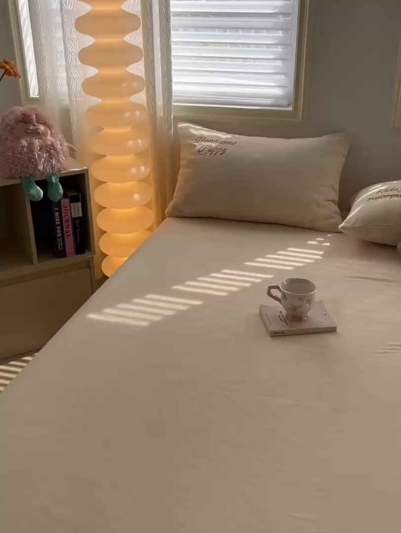 91家纺网 家纺一手货源 找家纺 （总）多乐家纺 2025新款高克重牛奶绒卡通刺绣单床笠床笠单件