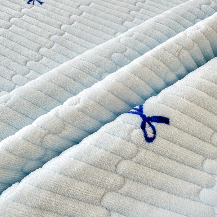91家纺网 家纺一手货源 找家纺 岚吉家纺 2025新款全棉133*72宝宝绒棉加绒一面纯棉一面牛奶绒双面可用单床盖学生床床垫 床盖单件 蓝星动物园