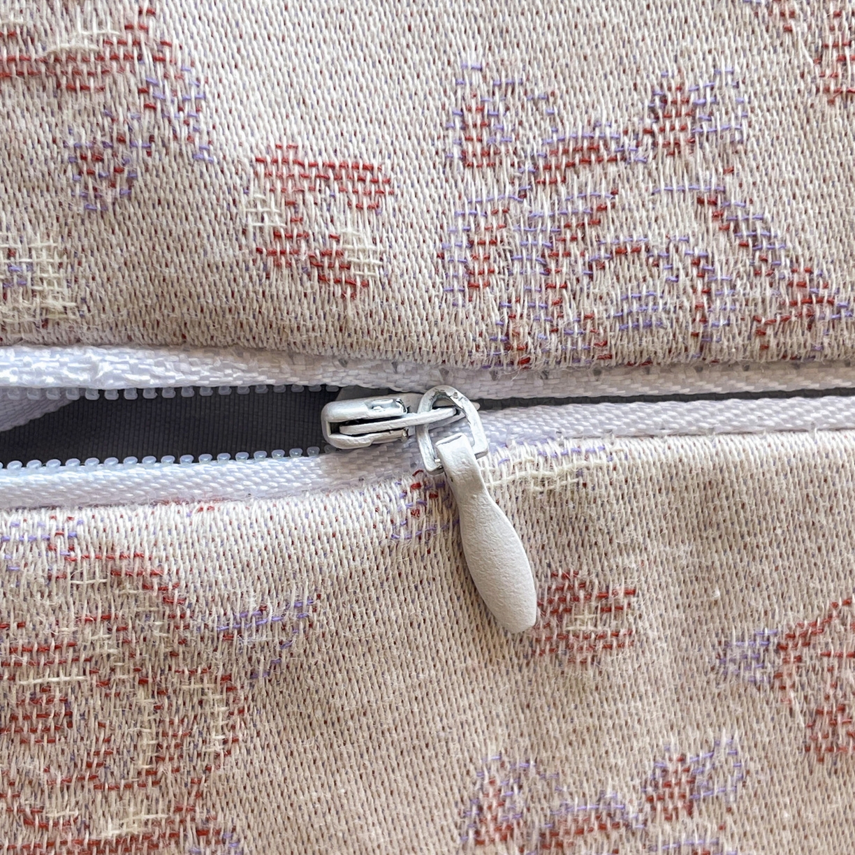 91家纺网 家纺一手货源 找家纺 亦帆枕芯 2025新款全棉纯棉棉麻提花枕头枕芯高低两用调节可拆洗荞麦枕芯加枕套 花朵粉-棉麻提花高低两用枕