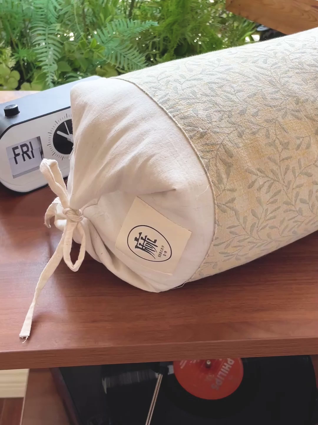 91家纺网 家纺一手货源 找家纺 亦帆枕芯 2025新款全棉纯棉棉麻提花枕头枕芯高低两用调节可拆洗荞麦枕芯加枕套 柳叶米黄-棉麻提花高低两用枕