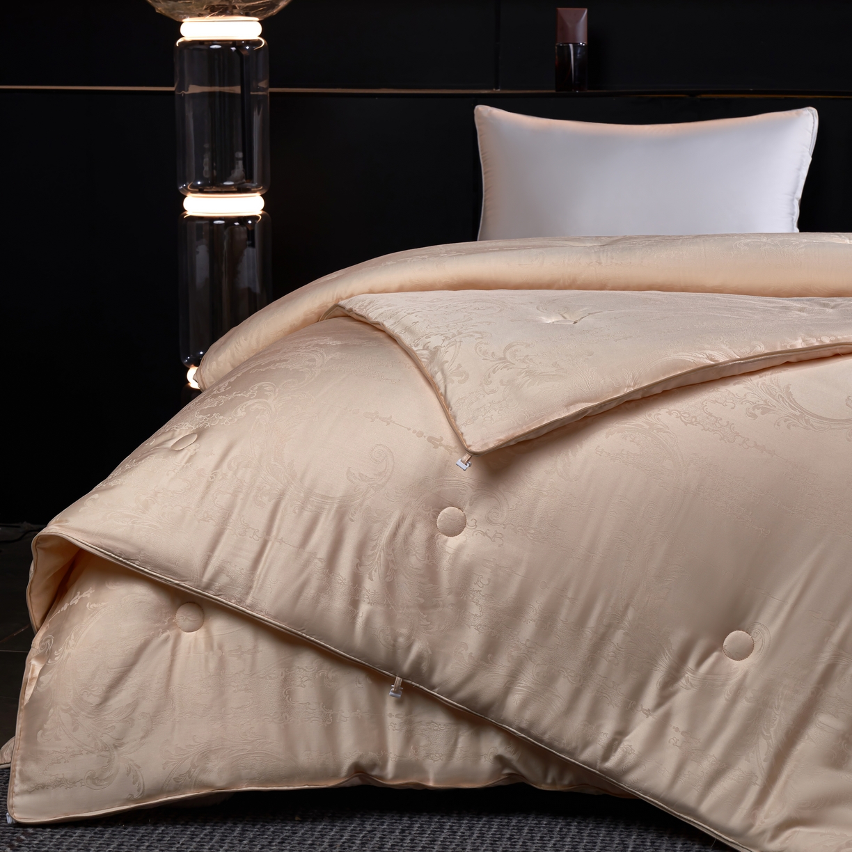 91家纺网 家纺一手货源 找家纺 （总）朴罗 （ 原岚图） 2025新款生物基黄金大豆被二合一子母被立体加厚被芯多功能四季被