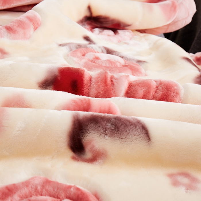 91家纺网 家纺一手货源 找家纺 （总）雅诗帛 【2025年新款】双层加厚冬季毛毯拉舍尔毛毯加绒特厚婚庆结婚送礼毯子盖毯珊瑚绒