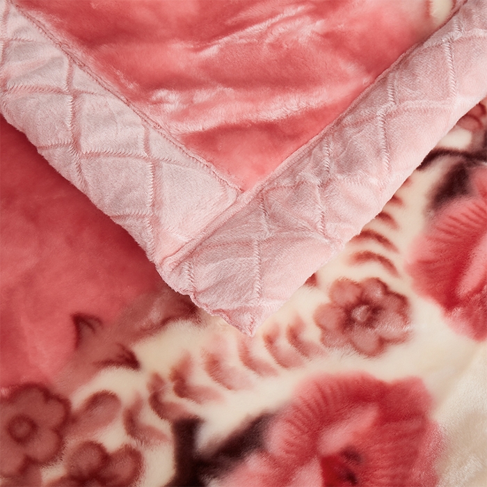 91家纺网 家纺一手货源 找家纺 （总）雅诗帛 【2025年新款】双层加厚冬季毛毯拉舍尔毛毯加绒特厚婚庆结婚送礼毯子盖毯珊瑚绒