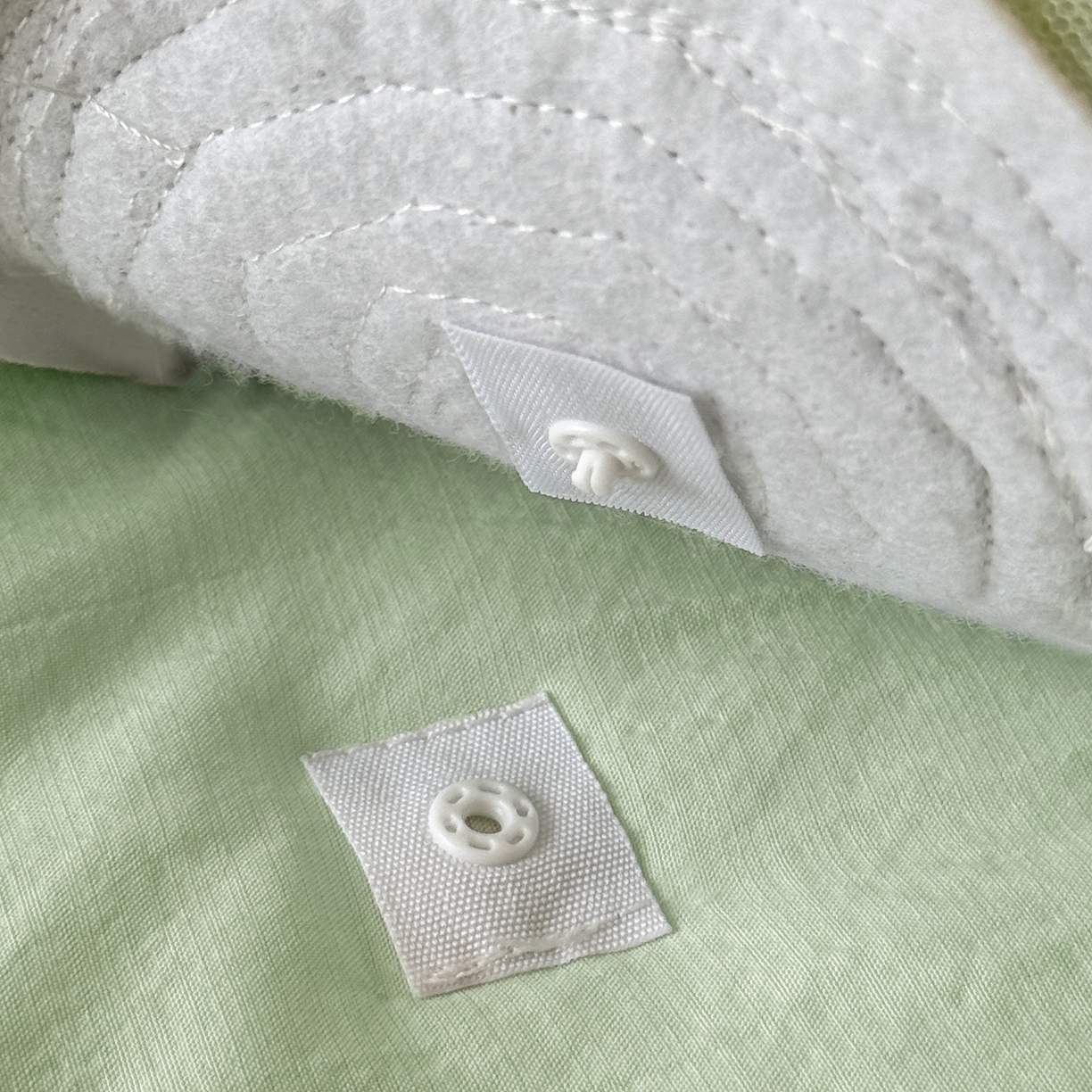 91家纺网 家纺一手货源 找家纺 罗优家纺 2025新款多功能可装被芯花朵可拆卸夏被四件套 绿色