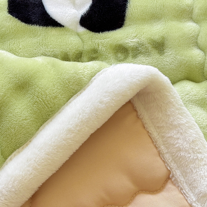 91家纺网 家纺一手货源 找家纺 （总）2025新款印花泡泡兔毛绒床垫学生宿舍床褥软垫