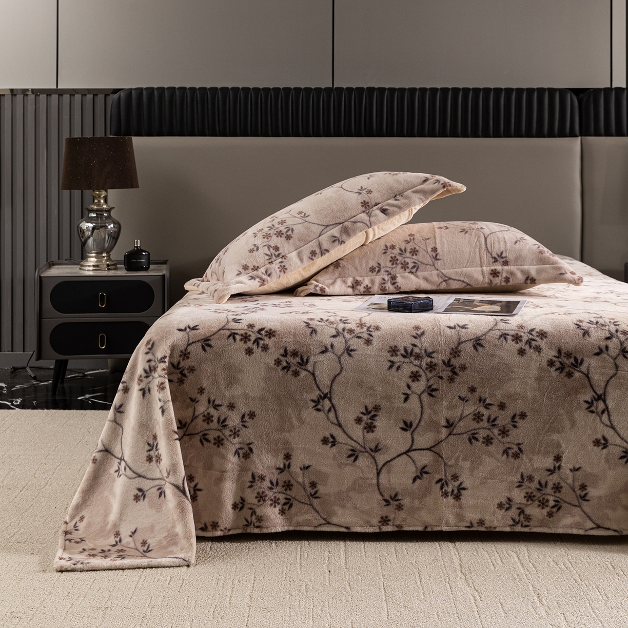 91家纺网 家纺一手货源 找家纺 （总）锦罗绣 2025新款全消光兔绒300克牛奶绒床单