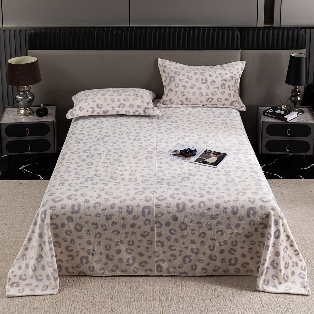 91家纺网 家纺一手货源 找家纺 （总）锦罗绣 2025新款全消光兔绒300克牛奶绒床单