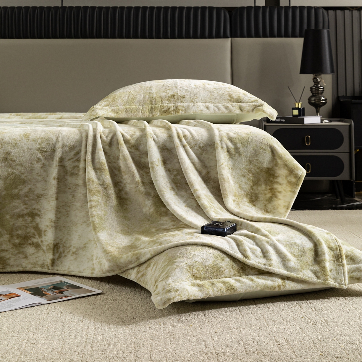 91家纺网 家纺一手货源 找家纺 锦罗绣 2025新款全消光兔绒300克牛奶绒床单 绿野仙踪