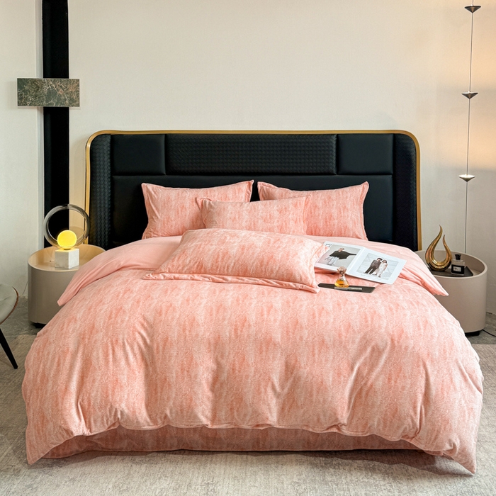 91家纺网 家纺一手货源 找家纺 （总）喜四方 2025新款超细旦婴儿宝宝绒印花四件套