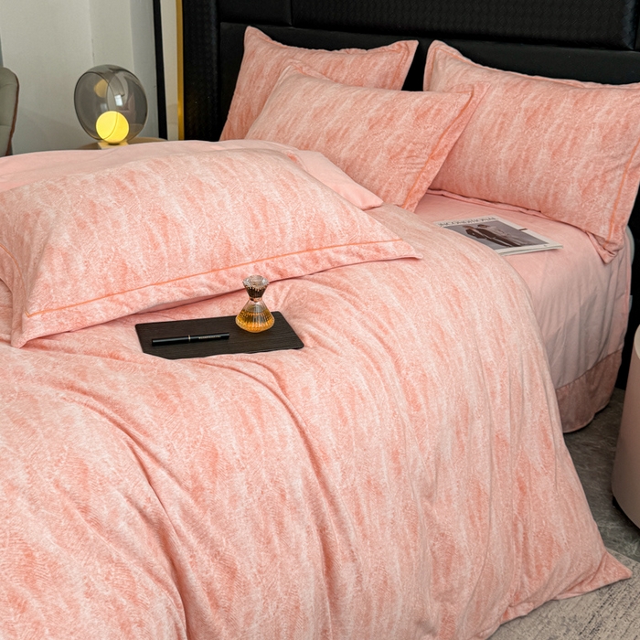 91家纺网 家纺一手货源 找家纺 （总）喜四方 2025新款超细旦婴儿宝宝绒印花四件套